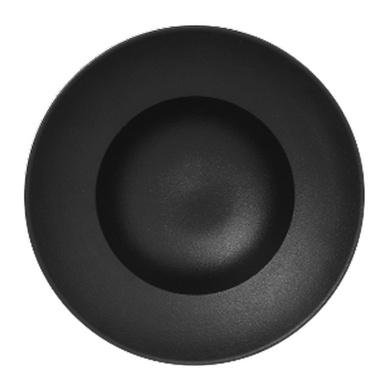 Тарелка глубокая RAK Neofusion 23 см черная фото