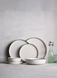 Тарелка суповая ID Fine Modest Green 22 см