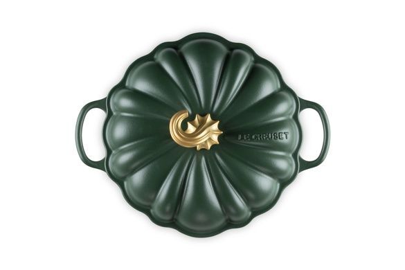 Каструля "Гарбуз" Le Creuset Signature 3,7 л Forеt з кришкою фото