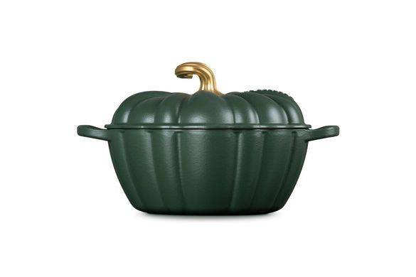 Каструля "Гарбуз" Le Creuset Signature 3,7 л Forеt з кришкою фото