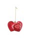 Елочная игрушка Alessi Cuore e Cuorao 7,5х7х7,5 см