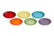 Набор из 6 обеденных тарелок Le Creuset Rainbow 27 см разноцветный