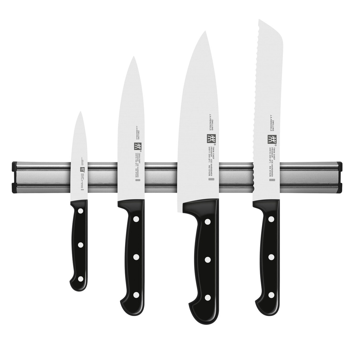 Набор ножей Zwilling Twin Chef 5 предметов с магнитной планкой фото
