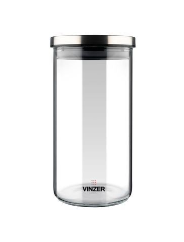 Банка для сипучих продуктів Vinzer 0,9 л фото