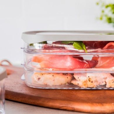 Контейнер для нарізки трьохрівневий Kitchen Craft MasterClass фото