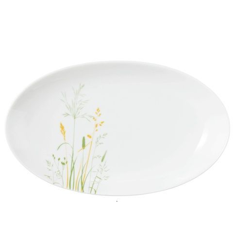 Блюдо Seltmann Meadow Grasses Green 24х14,5 см фото