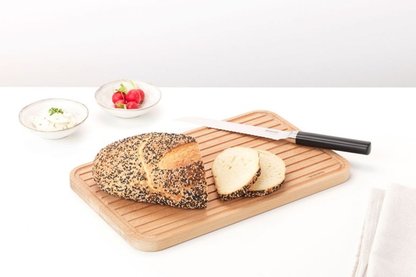 Дошка обробна для хліба Brabantia Profile 40х25 см бежева фото