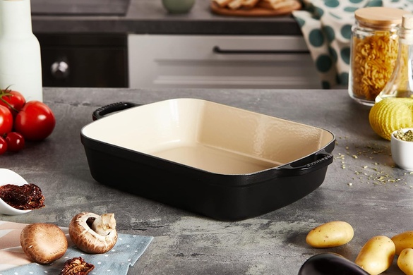 Форма для запікання Le Creuset Signature 33 см Satin Black фото