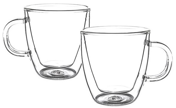 Набор чашек для эспрессо Bodum Bistro 2 шт 150 мл с двойными стенками фото