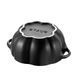 Форма для запекания Staub Pumpkin чёрная 700 мл