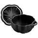 Форма для запекания Staub Pumpkin чёрная 700 мл