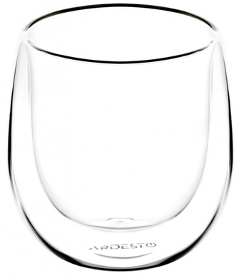 Набір склянок для американо Ardesto 2 шт 120 мл з подвійними стінками фото