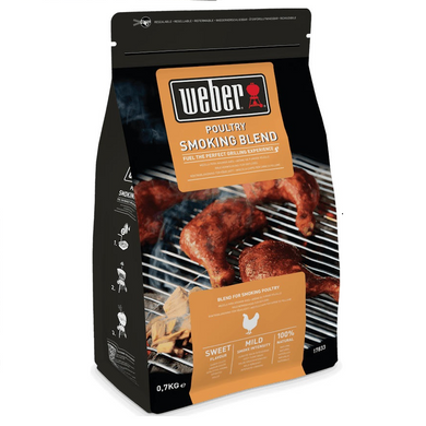 Древесные чипсы Weber для копчения птицы 0,7 кг фото