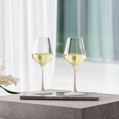 Набор из 4 бокалов для белого вина Villeroy & Boch Manufacture Rock Blanc 380 мл фото