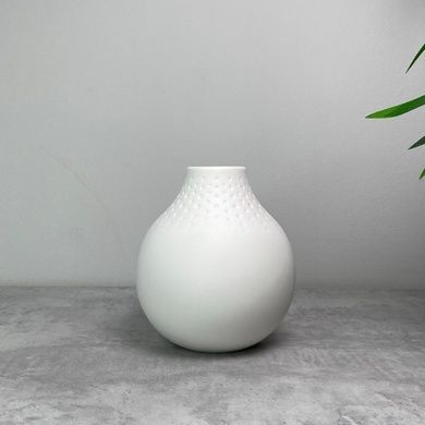 Ваза Villeroy & Boch Manufacturing Collier 12 см белая фото
