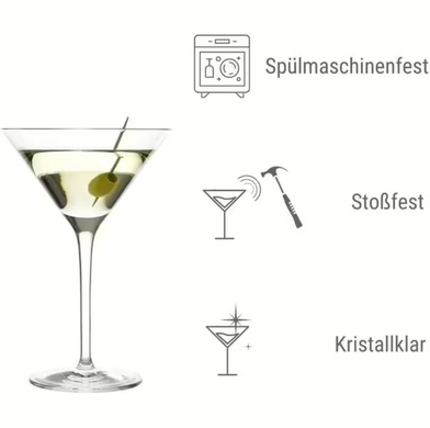 Набор из 6 бокалов для коктейлей Stölzle Lausitz Grandezza 240 мл фото