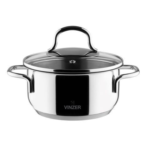 Кастрюля Vinzer Techno 1,5 л с крышкой фото