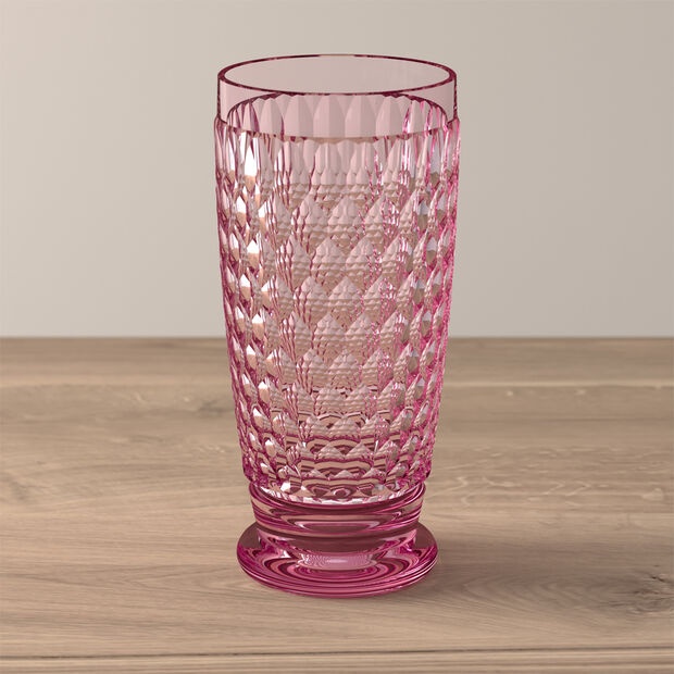Набор из 2 стаканов для воды Villeroy & Boch Bicchieri Boston 400 мл розовый фото