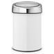 Бак для сміття Brabantia Touch Bin 3 л білий