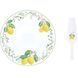 Блюдо для торта з лопаткою Easy Life Fleurs Et Citrons 32 см