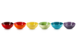 Набір із 6 салатників Le Creuset Rainbow 16 см різнокольорові фото