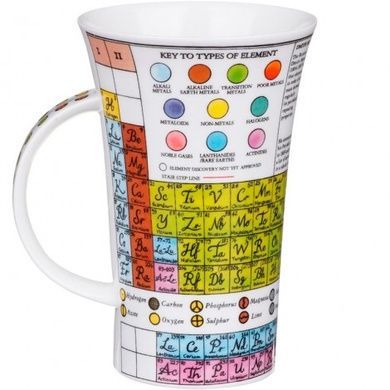 Чашка Dunoon Glen Periodic Table 500 мл фото