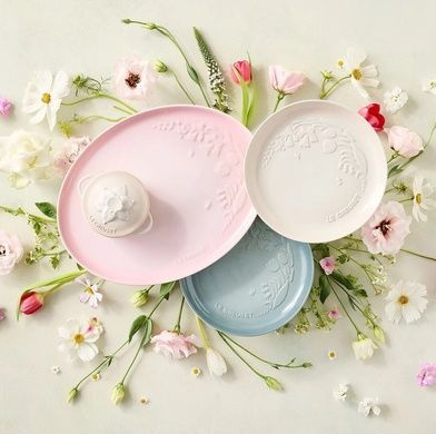 Тарілка десертна Le Creuset Jardin 22 см Rose Quartz фото