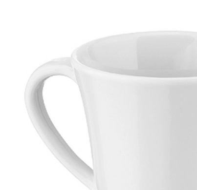 Набір з 4 чашок для кави Alessi KU 200 мл білий фото