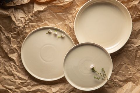 Столовий сервіз Dovbysh Porcelain NOVA Biege 12 предметів 4 персони фото