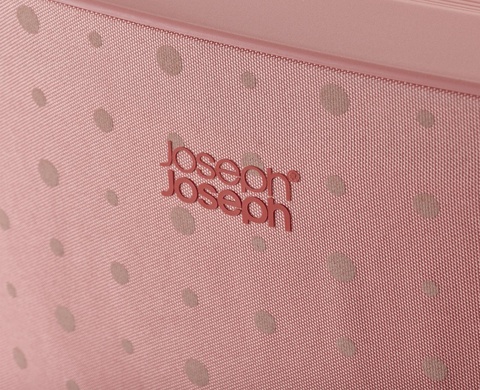 Кошик для білизни Joseph Joseph Tota Pop Coral 60 л з двома відділеннями фото