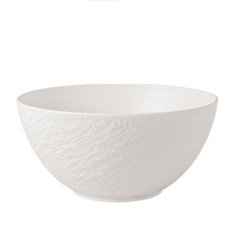 Салатник Villeroy & Boch Manufacture Rock Blanc 24 см фото