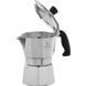 Гейзерна кавоварка 120 мл Vinzer Moka Espresso на 3 чашки