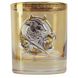 Набор для воды и виски Boss Crystal Leader Lux с золотыми накладками, 7 предметов