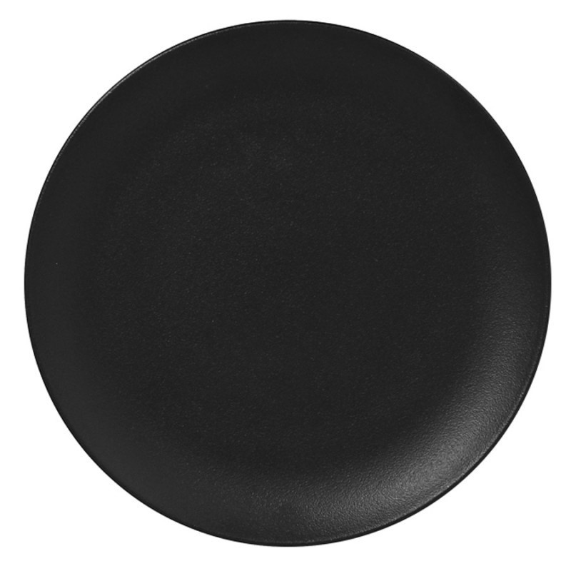 Тарілка обідня RAK Neofusion 31 см чорна фото