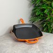 Сковорідка-гриль Le Creuset Signature 26 см чавунна квадратна Volcanic