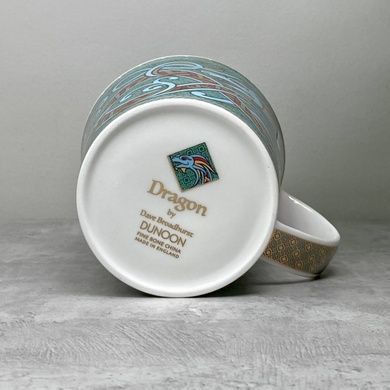 Чашка Dunoon Cairngorm Dragon Turquoise 480 мл фото