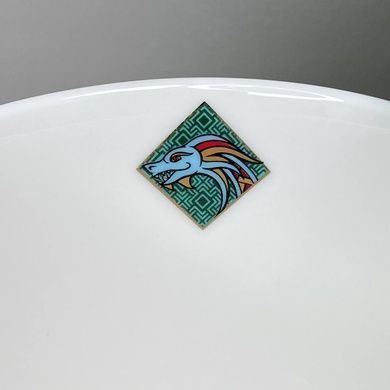 Чашка Dunoon Cairngorm Dragon Turquoise 480 мл фото