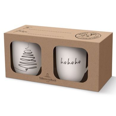 Набор из 2 чашек Villeroy & Boch Statement Xmas 280 мл фото
