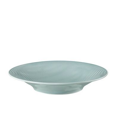 Набор из 6 суповых тарелок Seltmann Beat Color Glaze 22,5 см голубых фото