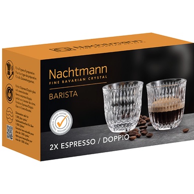 Набор стаканов для эспрессо Nachtmann Ethno 90 мл прозрачный фото