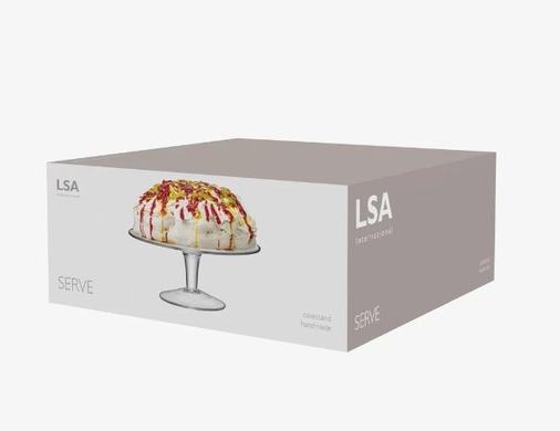 Тортовница LSA International Serve 32 см фото