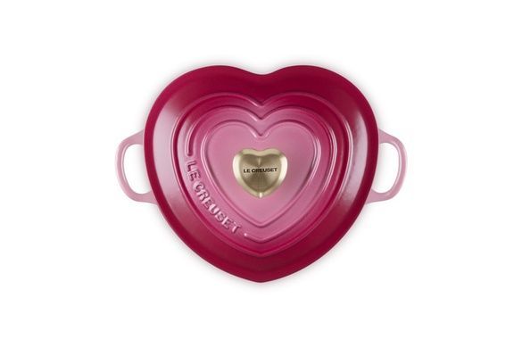 Сотейник Le Creuset Heart 1 л Berry фото