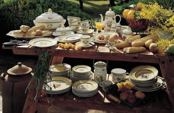 Столовый сервиз Villeroy & Boch French Garden Fleurence 12 предметов 4 персоны фото