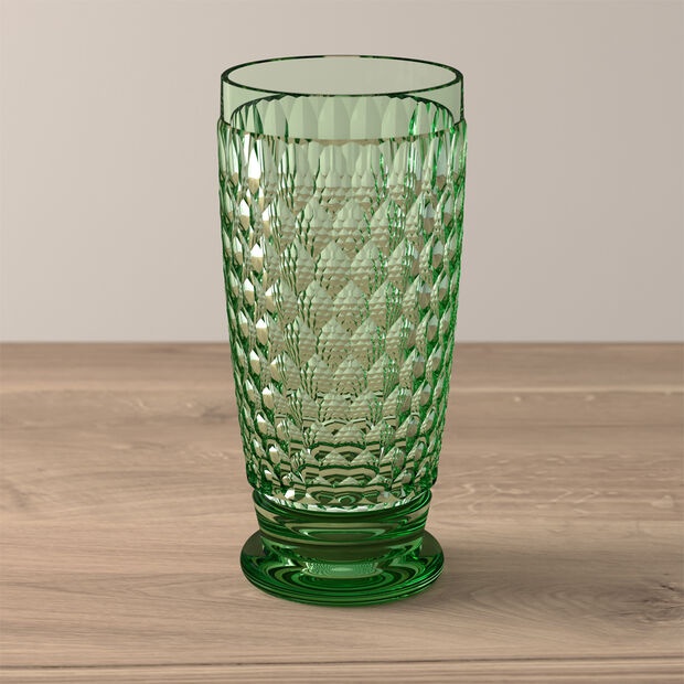 Набір із 2 склянок для води Villeroy & Boch Bicchieri Boston 400 мл зелений фото