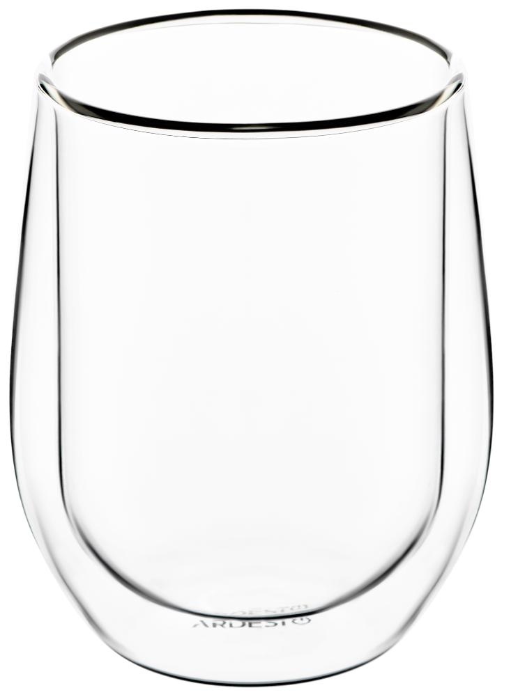 Набор стаканов для латте Ardesto 2 шт 320 мл с двойными стенками фото