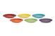 Набор из 6 десертных тарелок Le Creuset Rainbow 22 см разноцветный