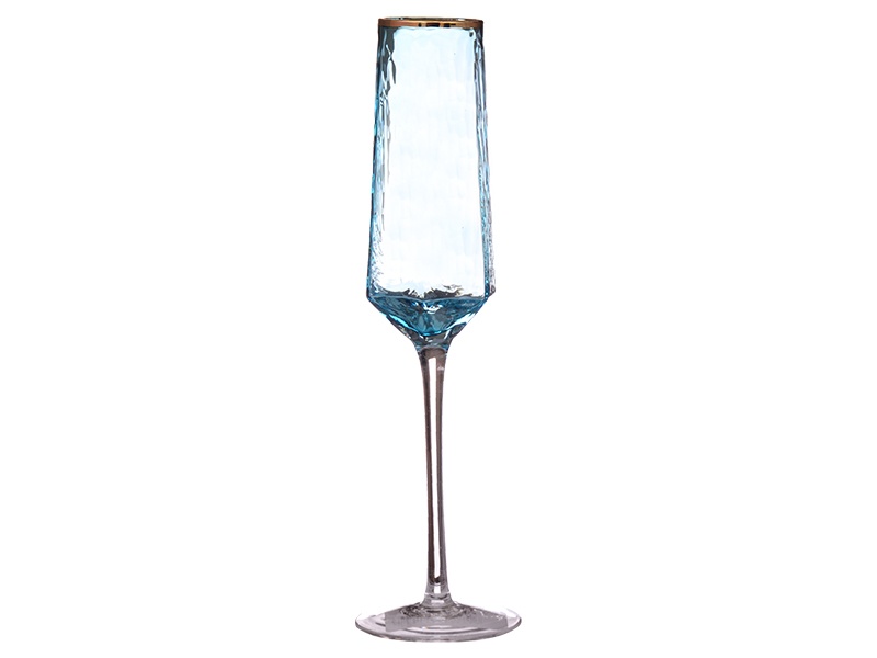 Набор бокалов для шампанского Бирюза 180 мл, 4 шт фото