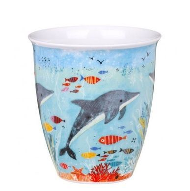 Чашка Dunoon Nevis Flippers Dolphin 480 мл фото