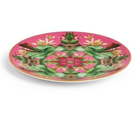 Тарелка десертная Wedgwood Wonderlust Pink Lotus 20 см круглая фото