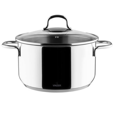 Кастрюля Vinzer Techno 5,9 л с крышкой фото